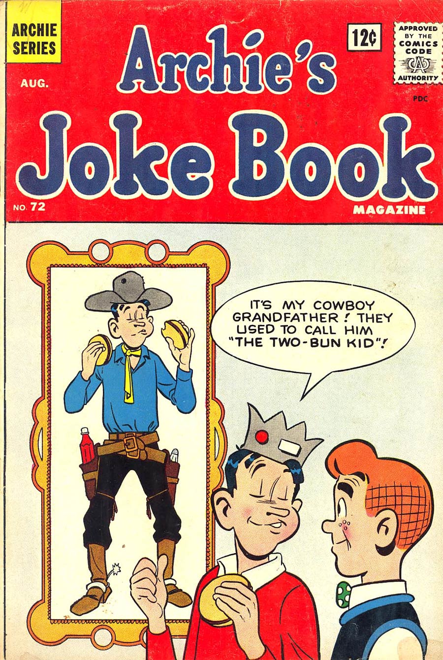 Archies Joke Book Magazine #72