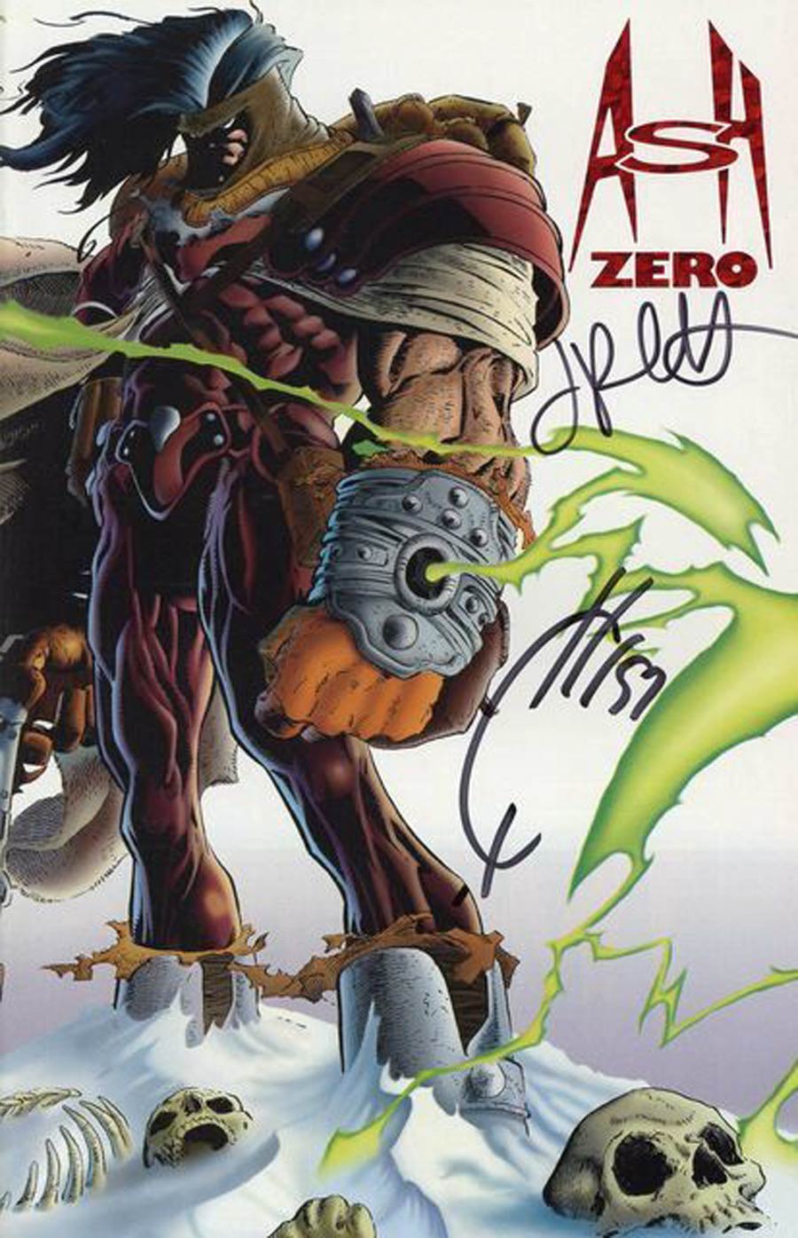 Ash #0 Cover C Future Cover Signed Joe Quesada Jimmy Palmiotti