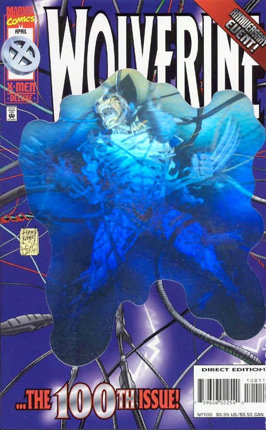 Wolverine Vol 2 #100 Cover A Hologram Cover