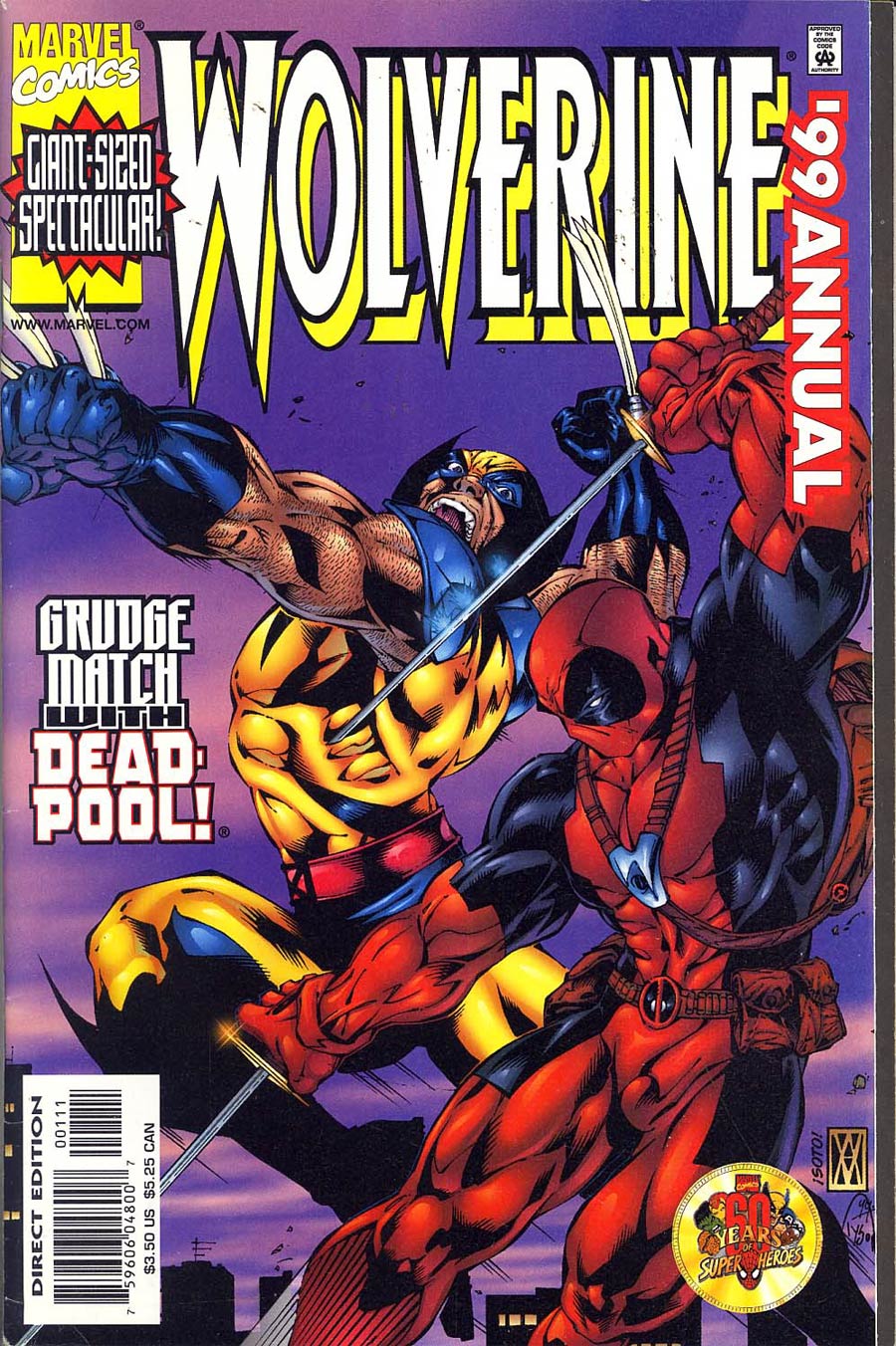 Wolverine Vol 2 Annual 1999