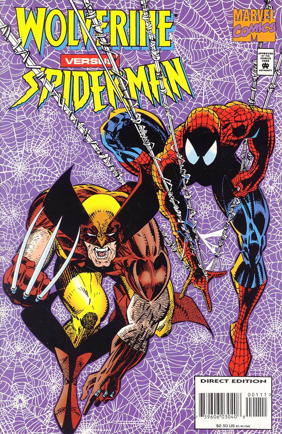 Wolverine vs Spider-Man