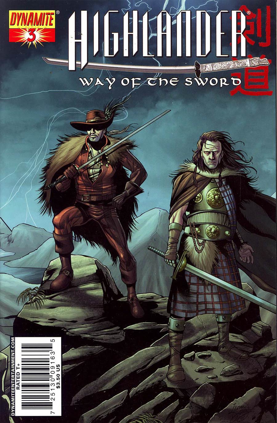 Highlander Way Of The Sword #3 Connor MacLeod Cover