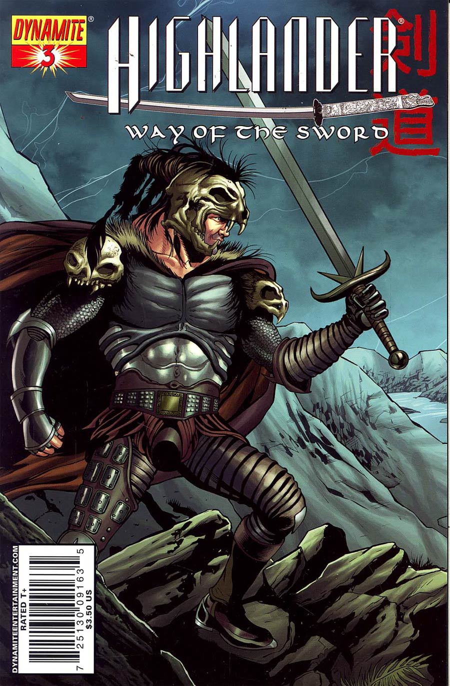 Highlander Way Of The Sword #3 Kurgan Cover