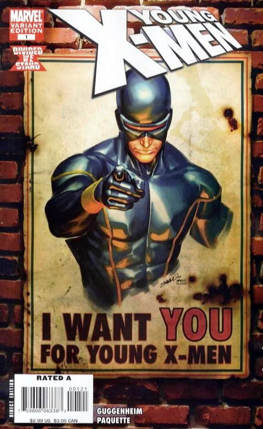 Young X-Men #1 Cover C Incentive Brandon Peterson Variant Cover (X-Men Divided We Stand Tie-In)