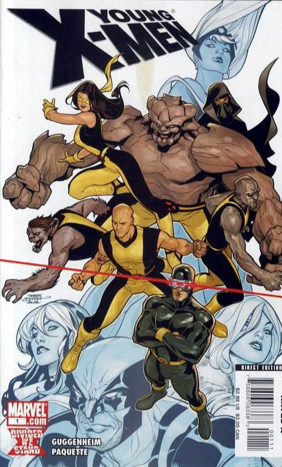 Young X-Men #1 Cover A Regular Cover (X-Men Divided We Stand Tie-In)