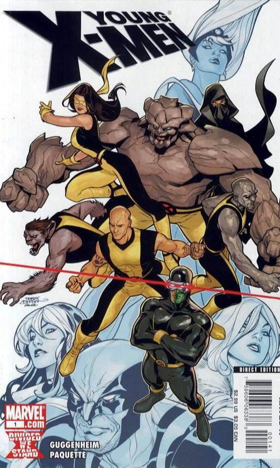 Young X-Men #1 Cover B Incentive Skrully Variant Cover