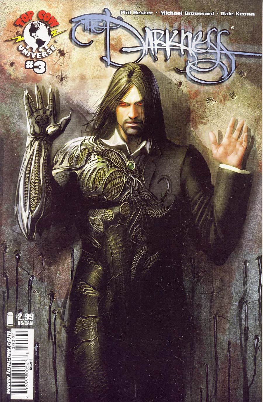 Darkness Vol 3 #3 Cover B Sejic