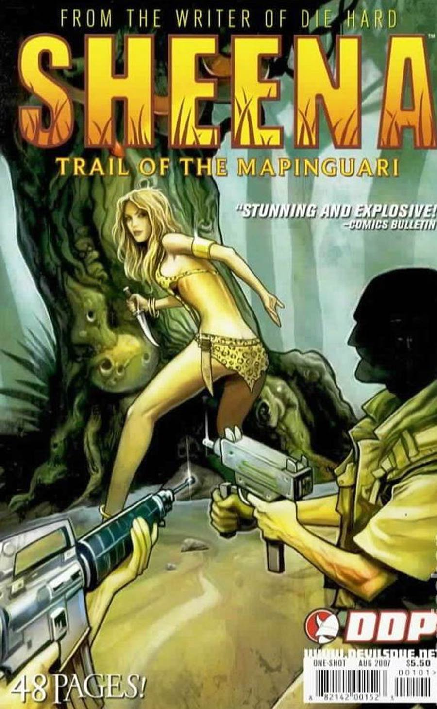 Sheena Trail Of The Mapinguari One Shot Cover A Stone