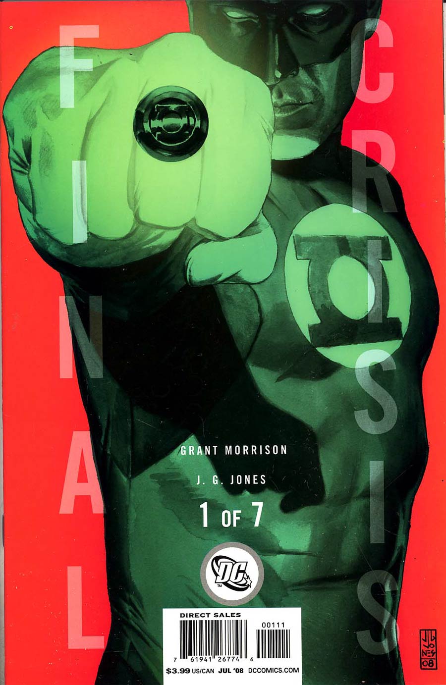 Final Crisis #1 Cover A Character Cover