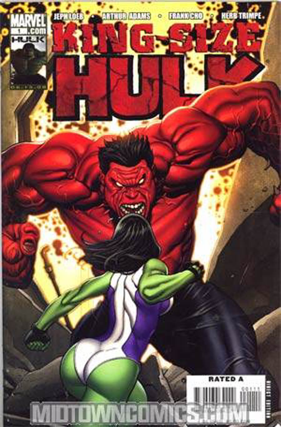 King Size Hulk (One Shot) #1 Cover B Frank Cho Top Cover (Both Covers Included)