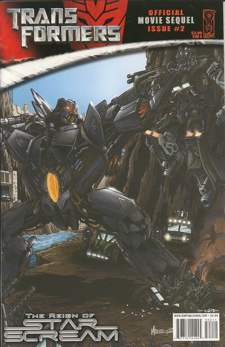 Transformers Movie Sequel Reign Of Starscream #2 Cover A Regular Alex Milne Cover
