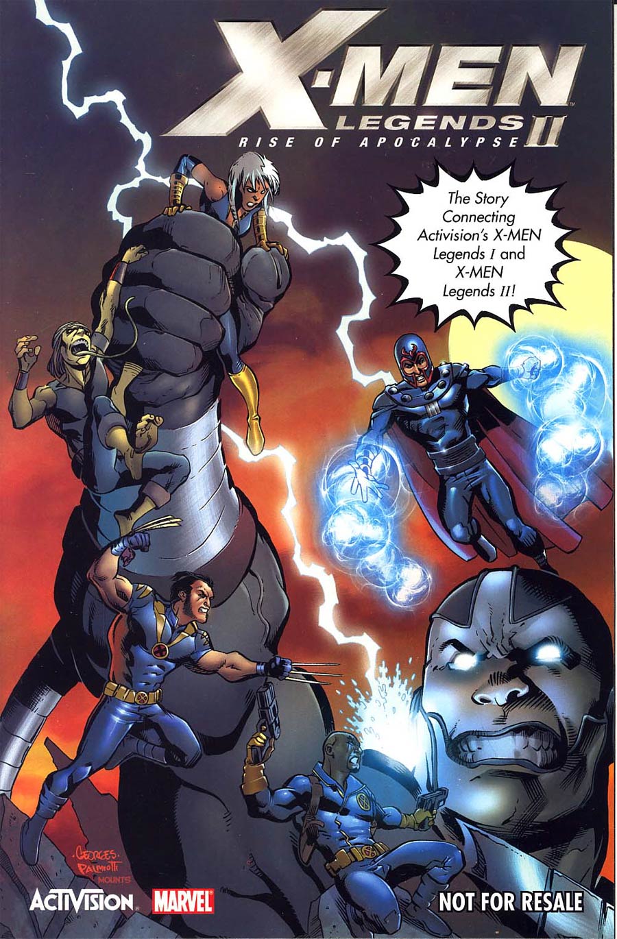 X-men Legends II Rise Of Apocalypse Activision Edition