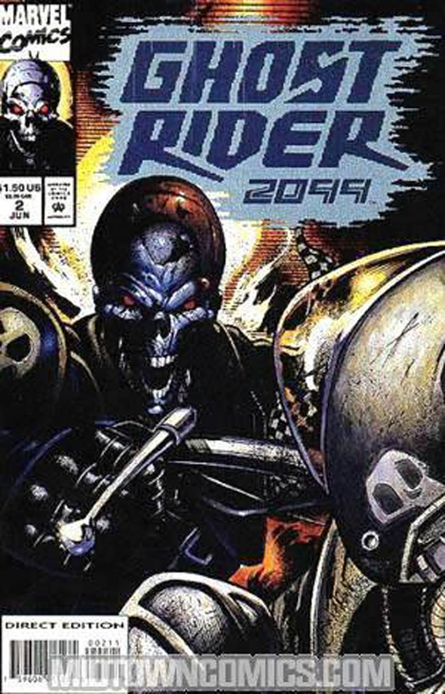 Ghost Rider 2099 #2 Cover C Variant Without Polybag