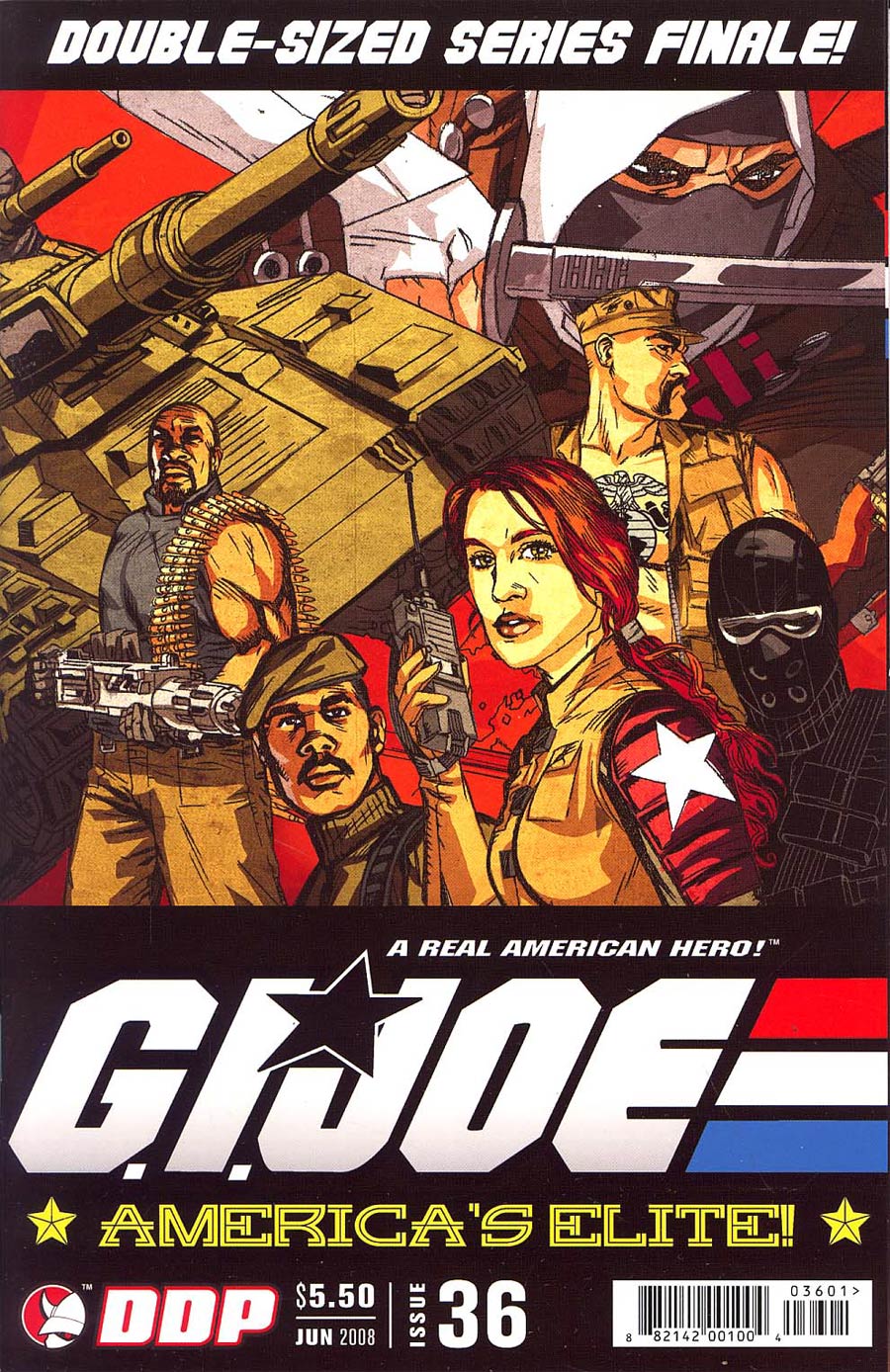 GI Joe Americas Elite #36 Regular Michael Golden Cover