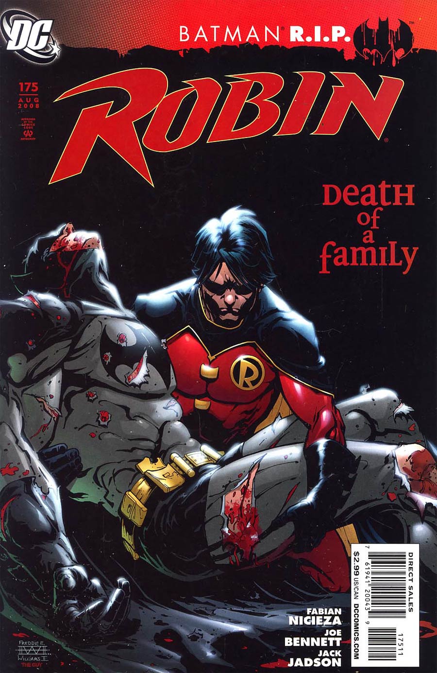 Robin Vol 4 #175 (Batman R.I.P. Tie-In)