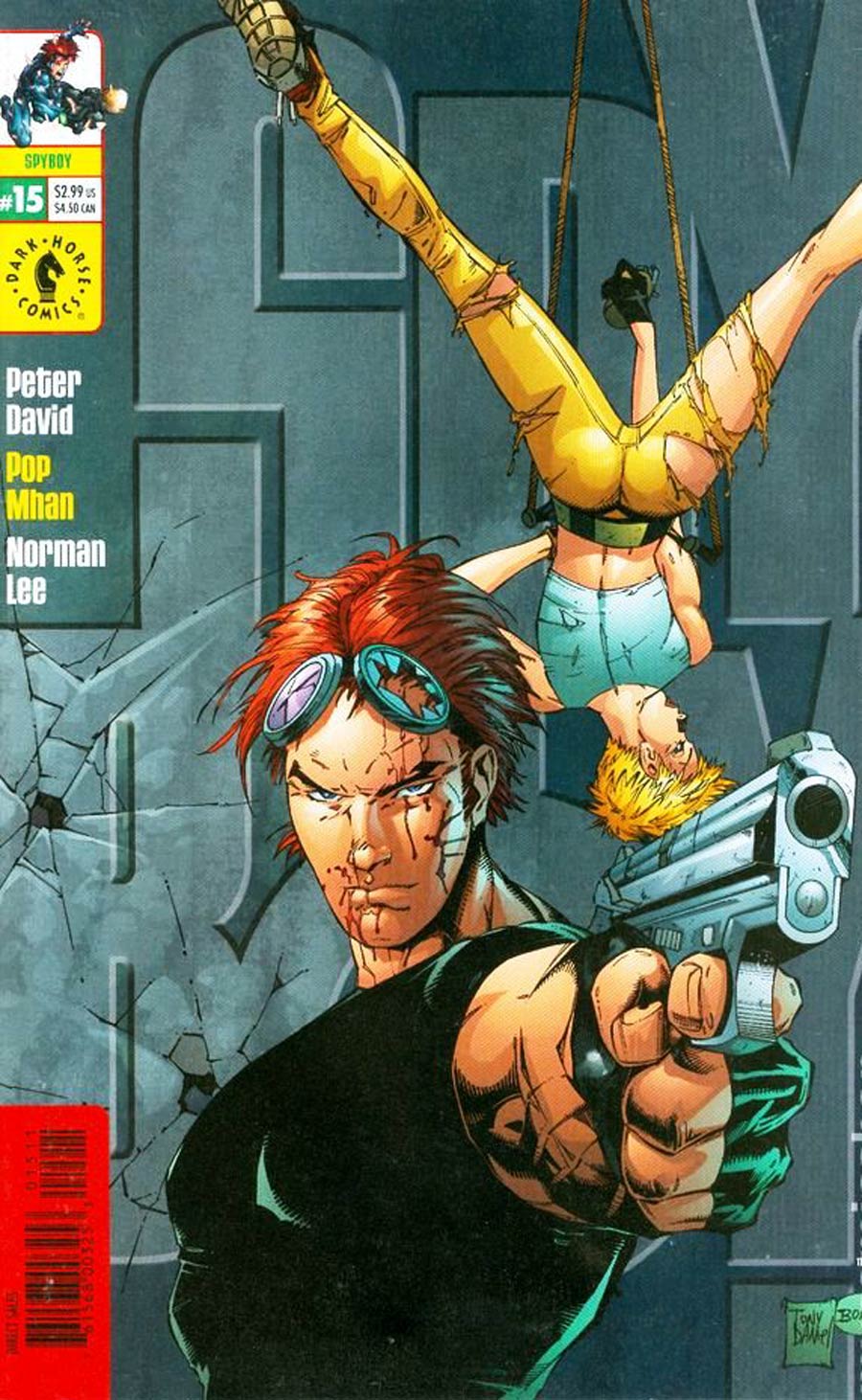 Spyboy #15 Cover B Tony Daniel