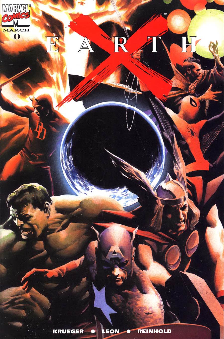 Earth X #0 Cover C DF Exclusive