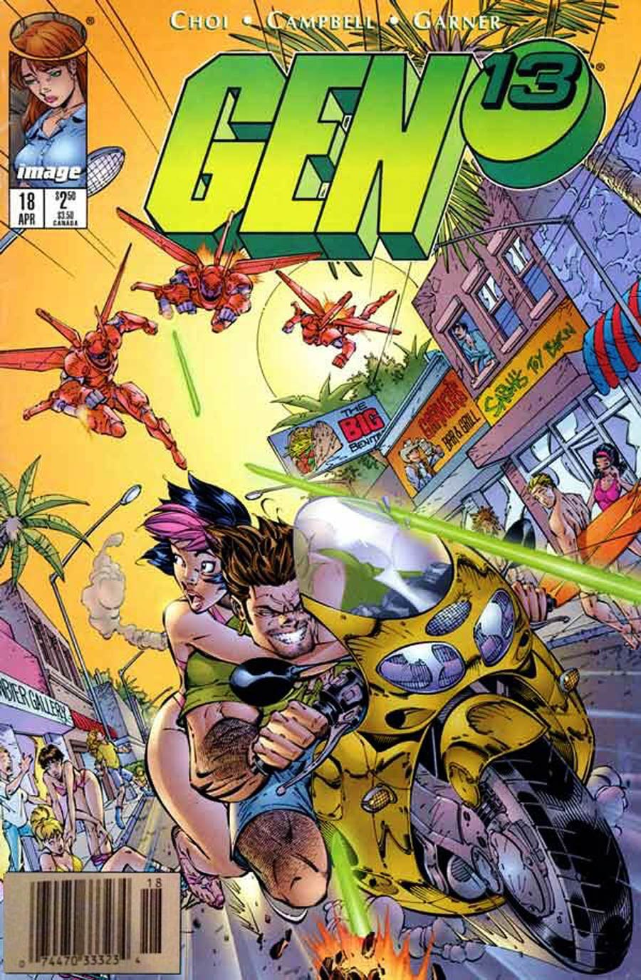 Gen 13 Vol 2 #18 Cover B Newsstand Edition