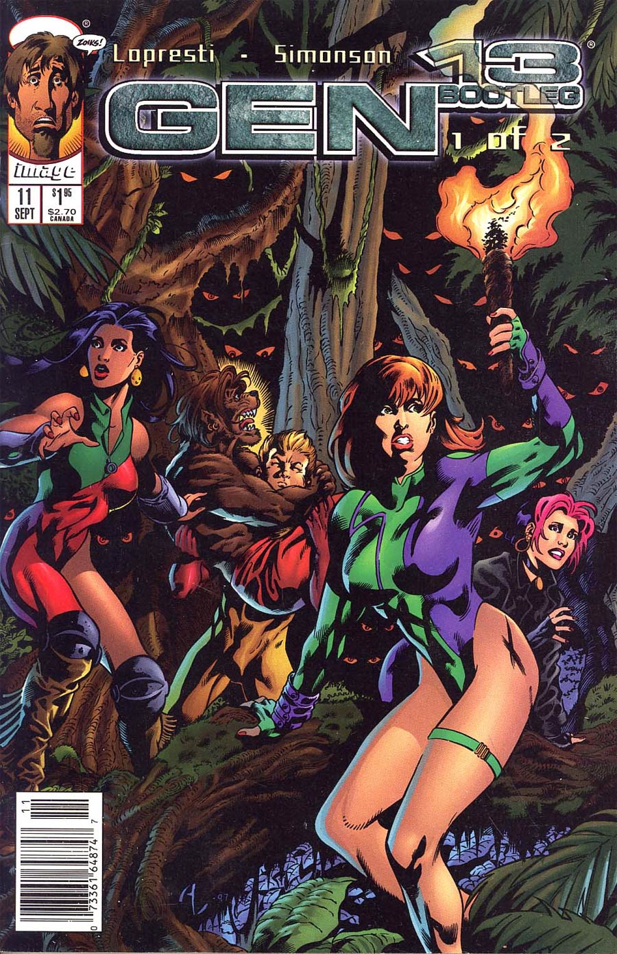 Gen 13 Bootleg #11 Cover B Newsstand Edition