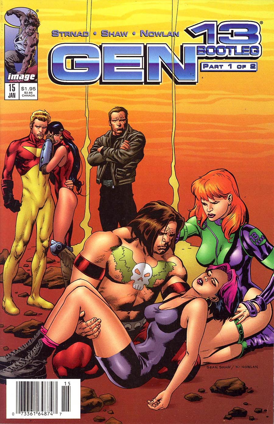 Gen 13 Bootleg #15 Cover B Newsstand Edition