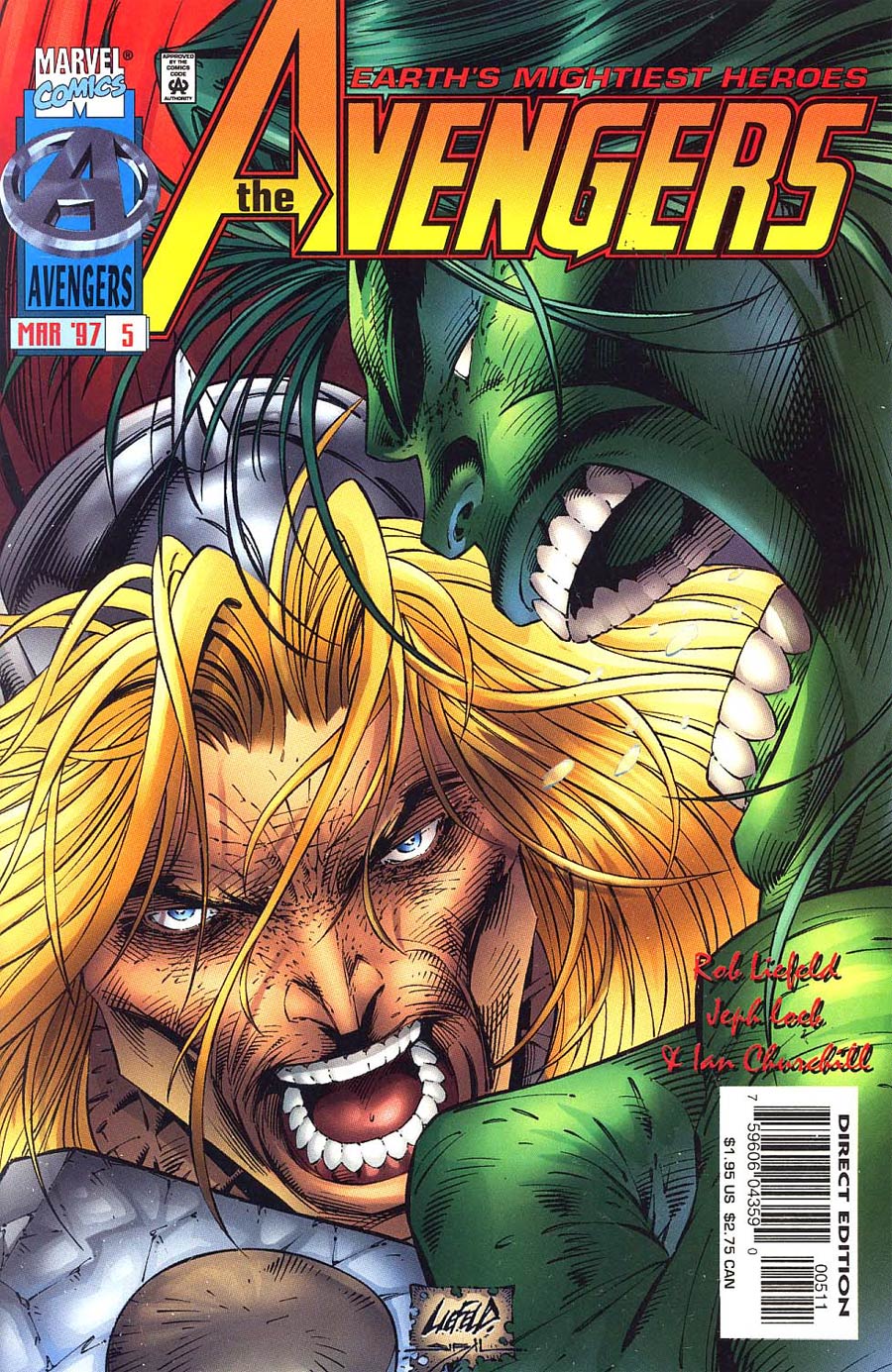 Avengers Vol 2 #5 Cover B