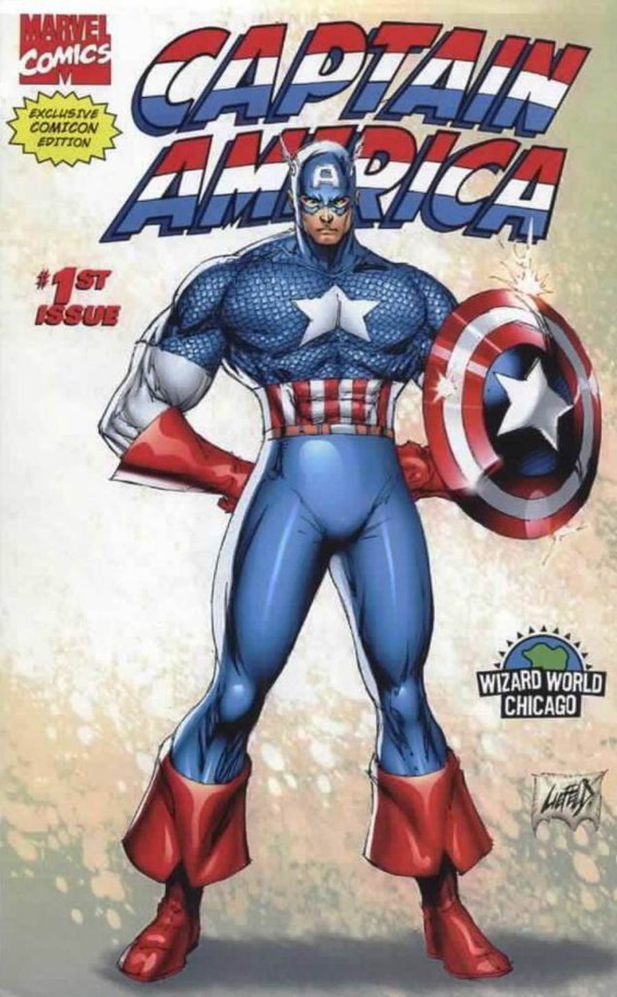 Captain America Vol 2 #1 Cover D Wizard World Chicago 2006 Exclusive