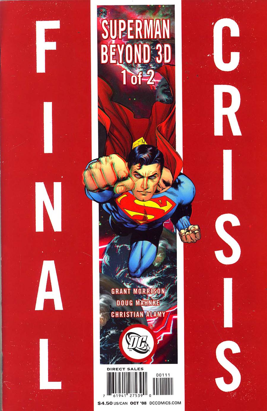 Final Crisis Superman Beyond #1 Cover B Story Sliver Doug Mahnke Cover