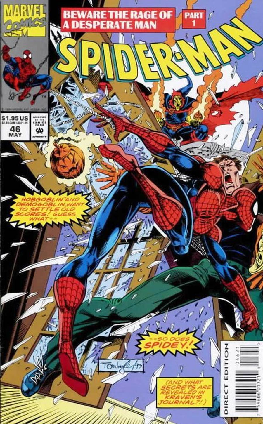 Spider-Man #46 Cover D Newsstand Edition Without Card