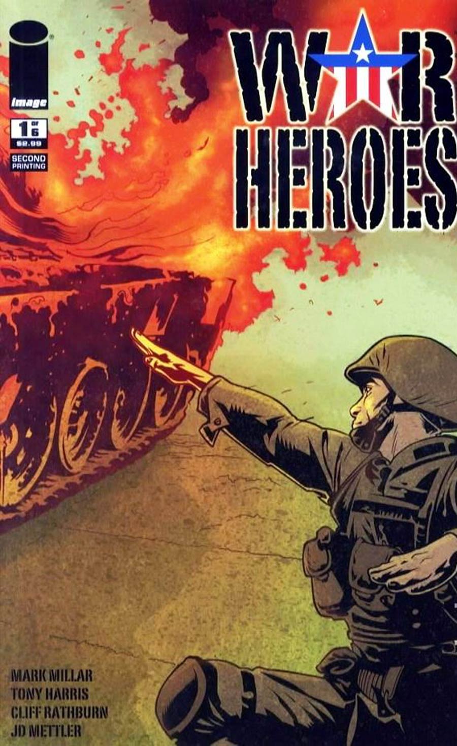 War Heroes (Image) #1 Cover E 2nd Ptg