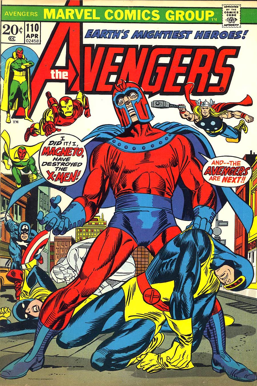Avengers #110
