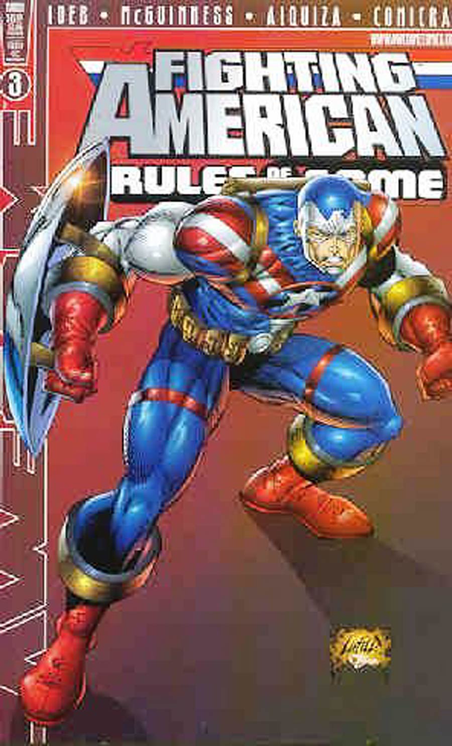 Fighting American Rules Of The Game #3 Cover B