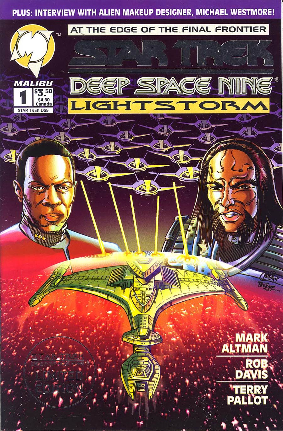 Star Trek Deep Space Nine Lightstorm #1 Cover B Foil Limited Edition