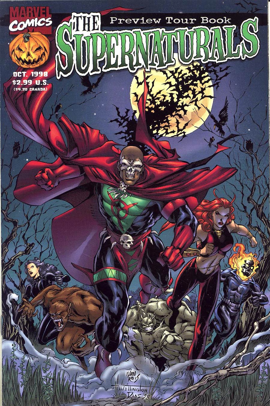 Supernaturals Preview Tour Book