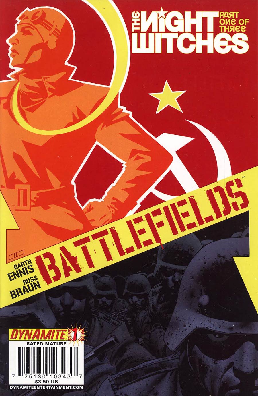 Garth Ennis Battlefields The Night Witches #1 Regular John Cassaday Cover