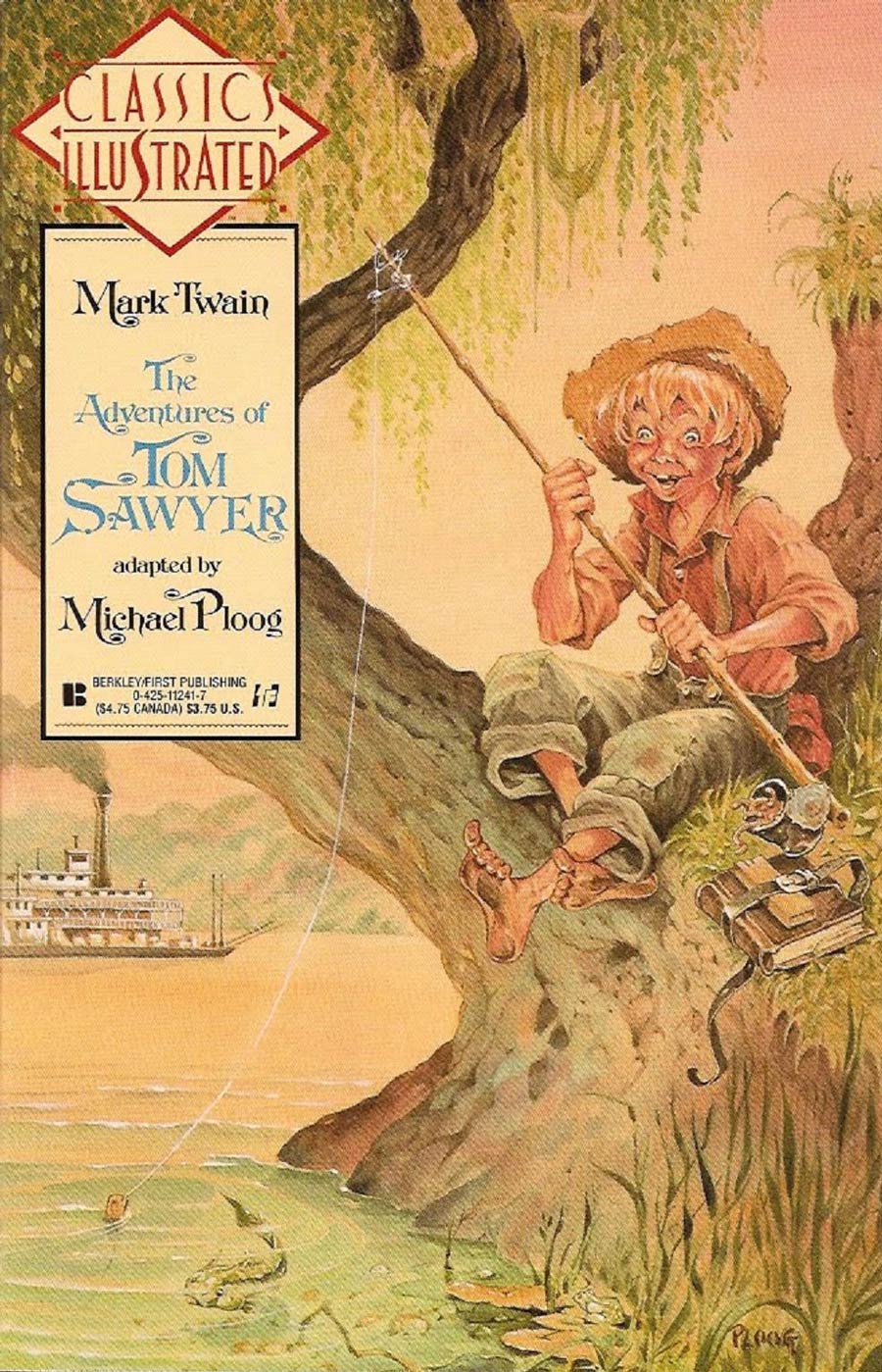 Classics Illustrated Vol 2 #9 The Adventures Of Tom Sawyer