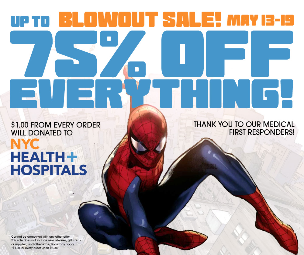 Up to 75% off everything