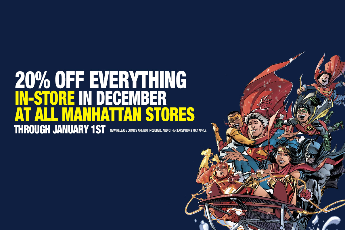 20% off everything in-store all month
