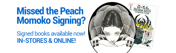 Peach Momoko Signed Books