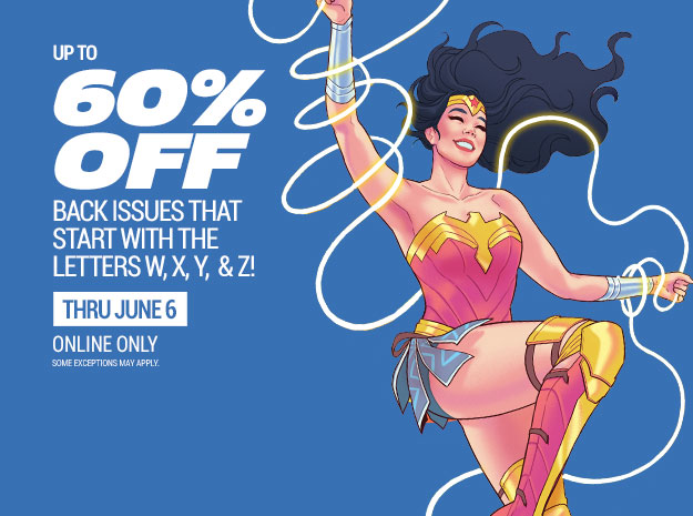 Up to 60% off back issues W-Z