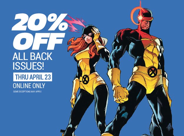 20% off all back issues