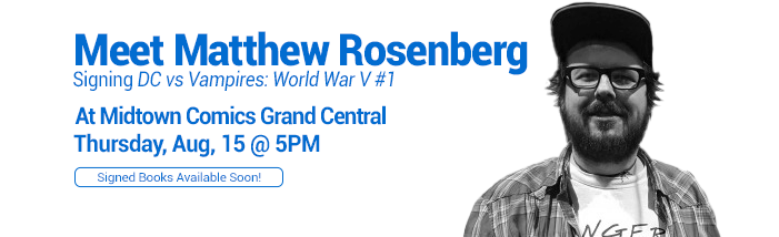 Matthew Rosenberg Signing