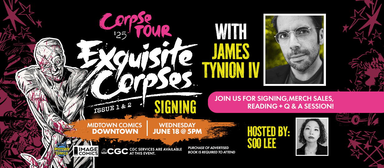 James Tynion IV Reading + Q&A for Exquisite Corpses June 18