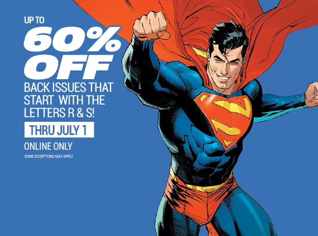 Up to 60% off back issues R & S