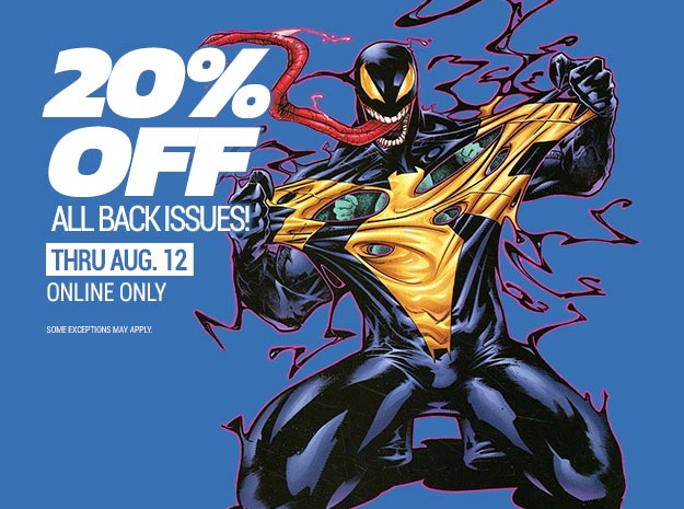 20% off all back issues