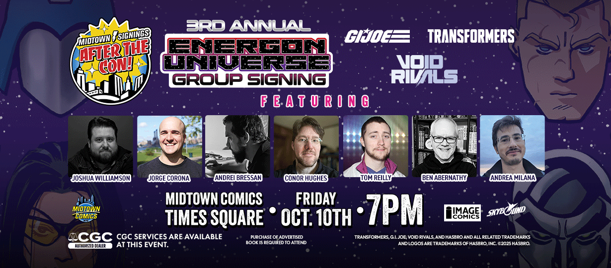 Energon Universe Signing with Williamson, Corona, Bressan, Hughes, Reilly, Abernathy + Milana!