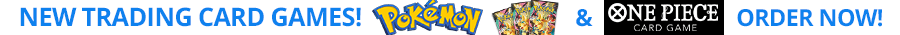 Pokemon & One Piece TCGs Available Now