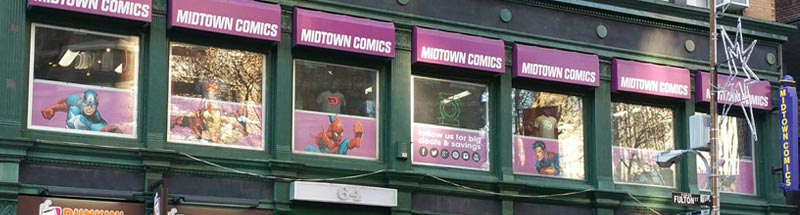 40% OFF Everything at Midtown Comics Downtown