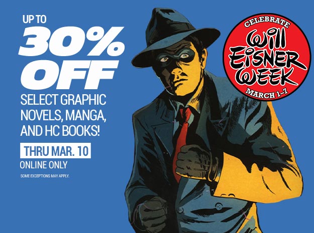 Up to 30% Off Graphic Novels, Manga, and Hardcovers
