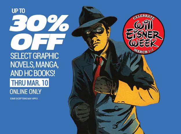 Up to 30% Off Graphic Novels, Manga, and Hardcovers