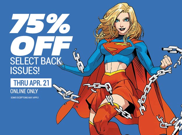 75% OFF Select Back Issues